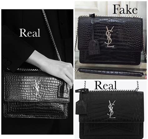 fake ysl purse vs real|how to authenticate ysl bag.